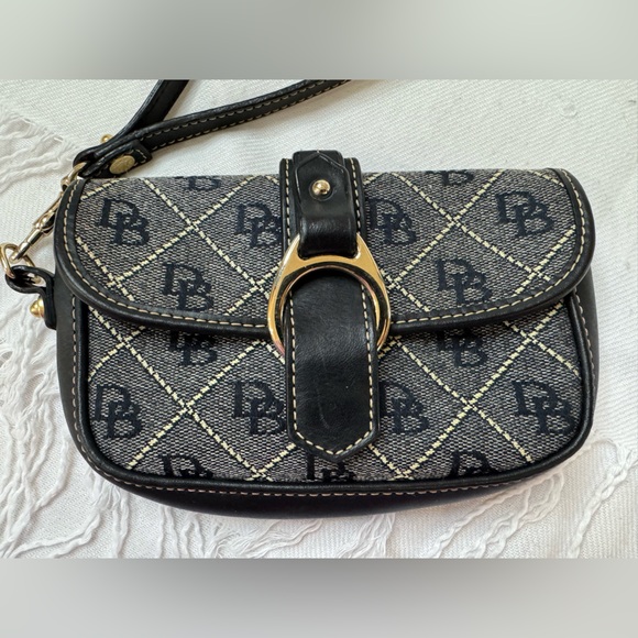Dooney & Bourke Denim Wristlet - Picture 3 of 16